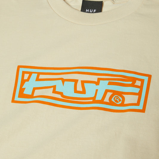 HUF Stretch T-Shirt Cream