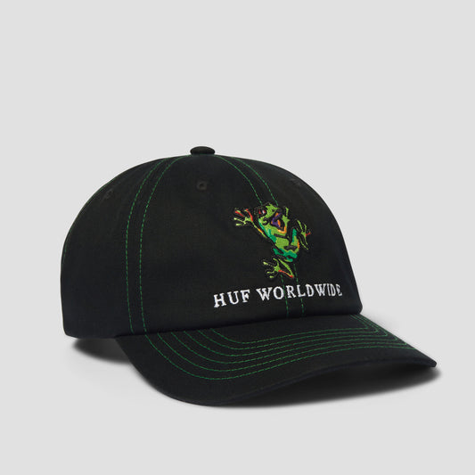 HUF Stuck On You 6 Panel CV Hat Black