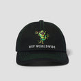 Load image into Gallery viewer, HUF Stuck On You 6 Panel CV Hat Black

