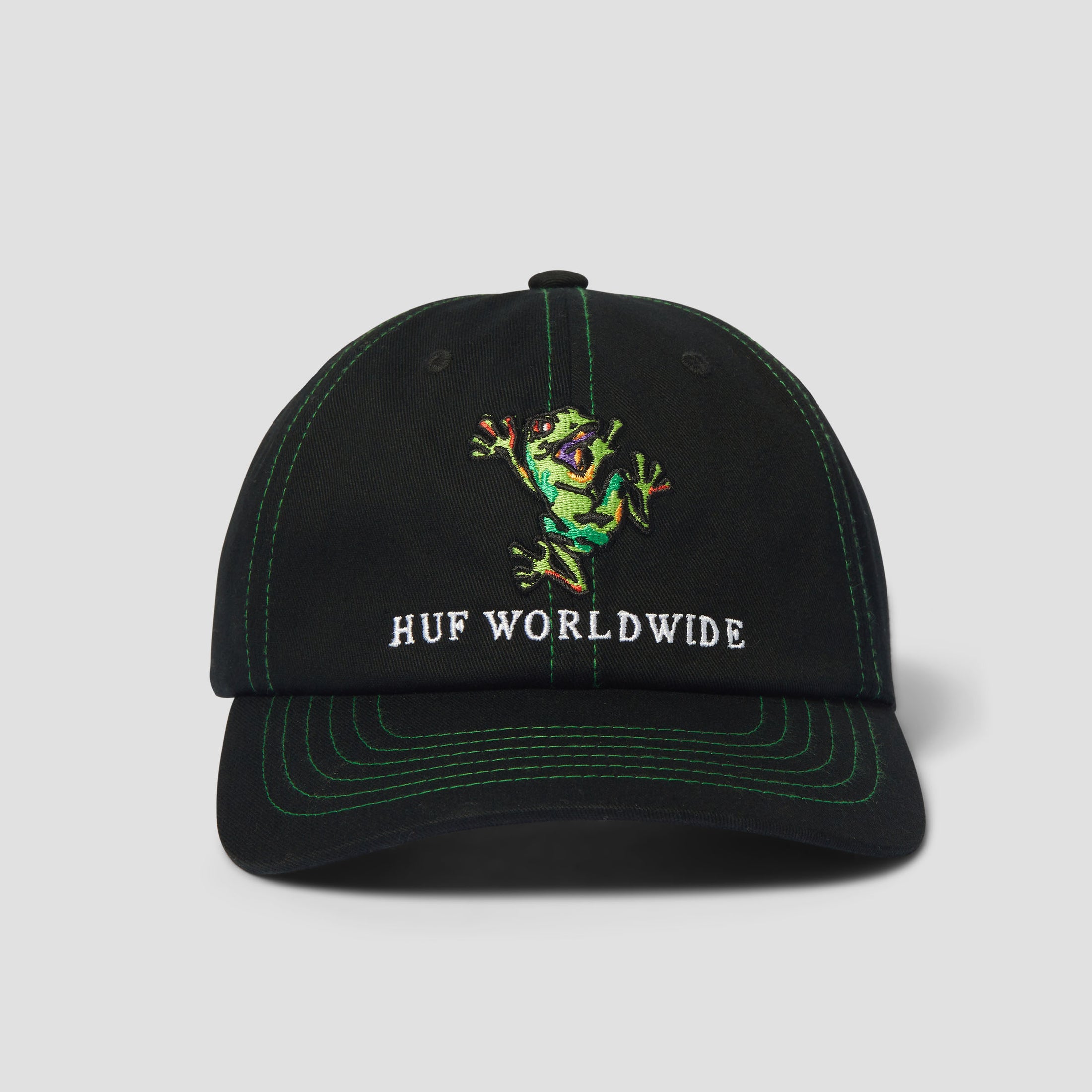 HUF Stuck On You 6 Panel CV Hat Black