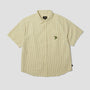 HUF Stuck On You Shortsleeve Plaid Shirt Natural