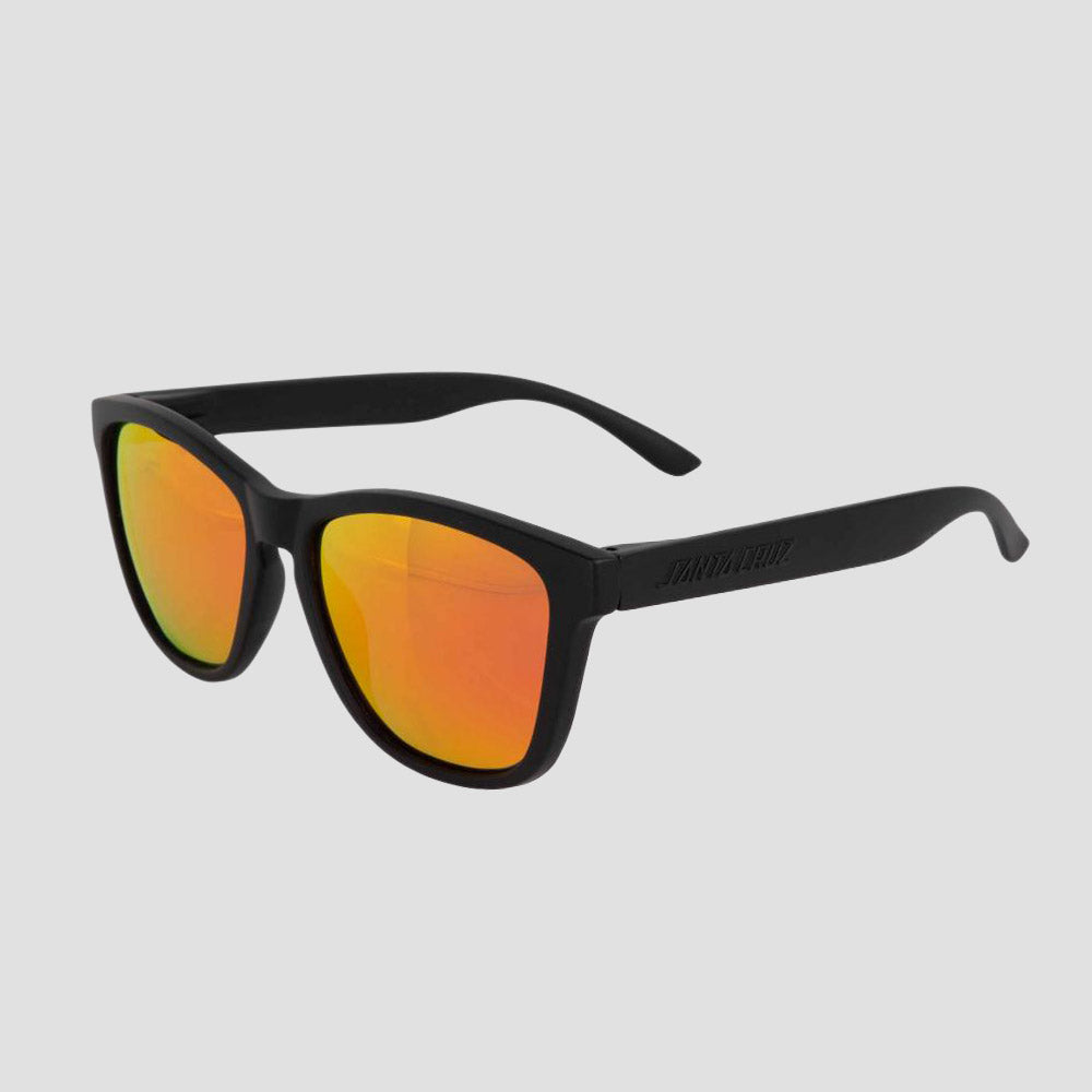 Santa Cruz Boss Strip Sunglasses Black / Orange