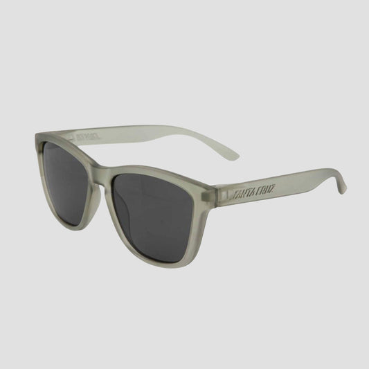 Santa Cruz Boss Strip Sunglasses Stone Grey / Black