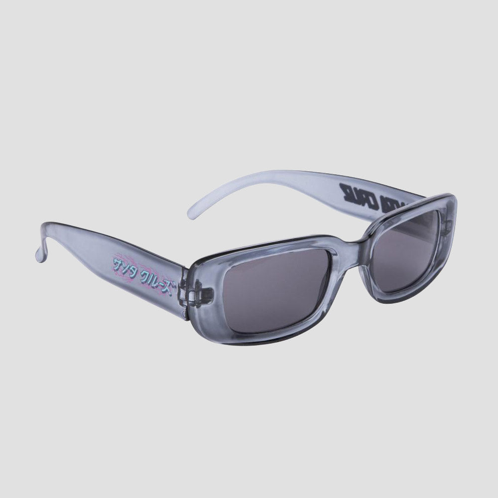 Santa Cruz Inferno Japanese Strip Womens Sunglasses Crystal Black