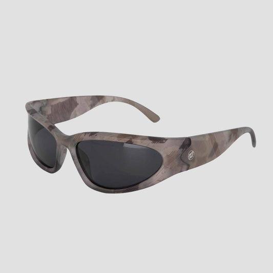 Santa Cruz Opus Dot Wrap Sunglasses Woodcut Camo / Black