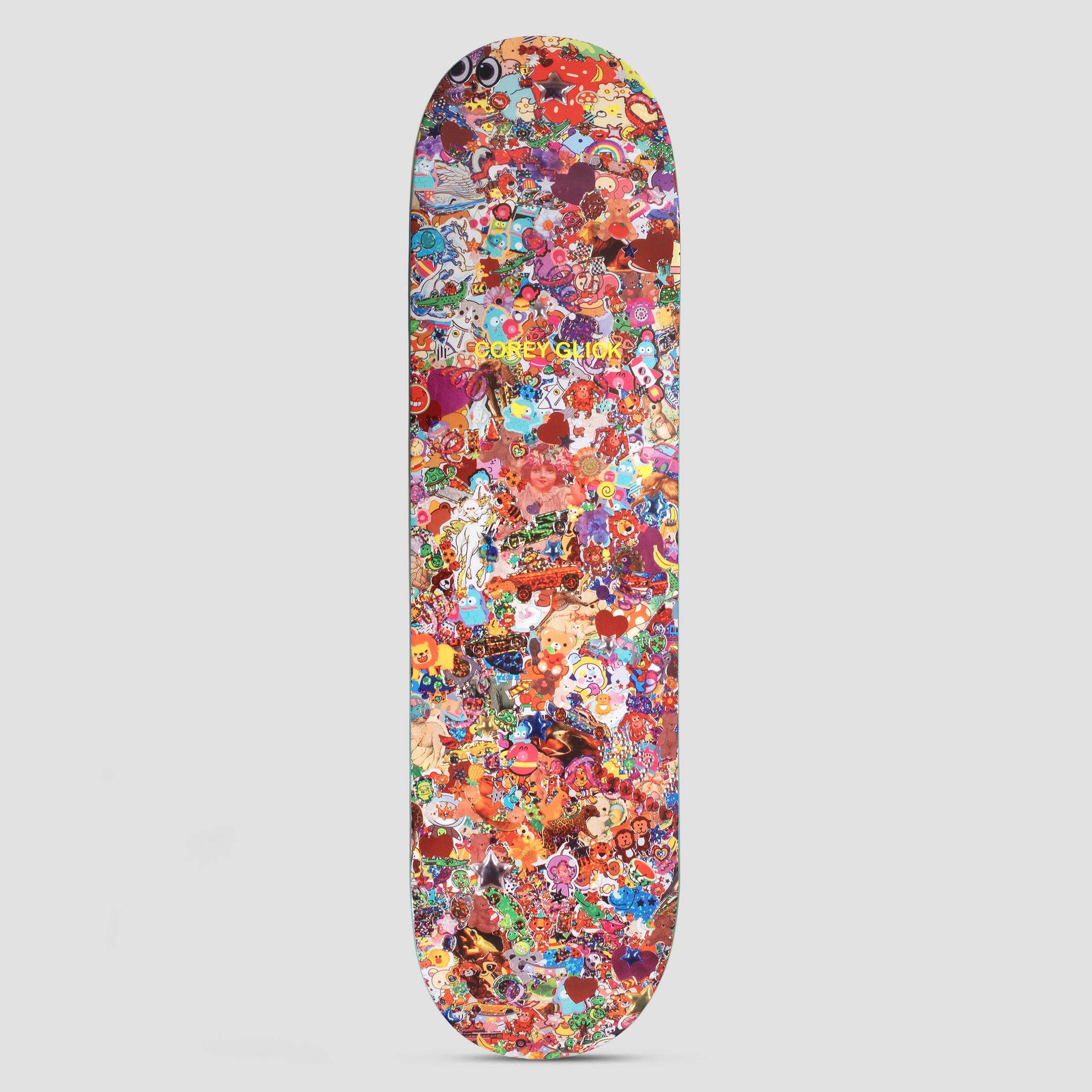 Sci-Fi Fantasy 8.25 Corey Glick Sticker Collage Skateboard Deck