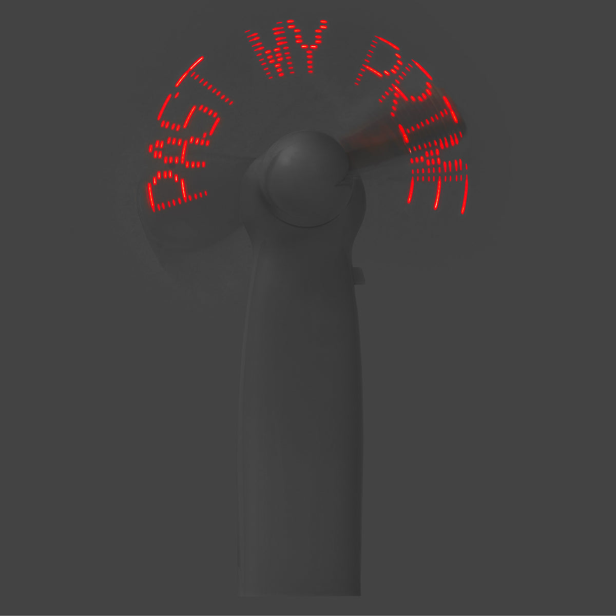 Sci-Fi Fantasy Hand Held Message Fan Multi