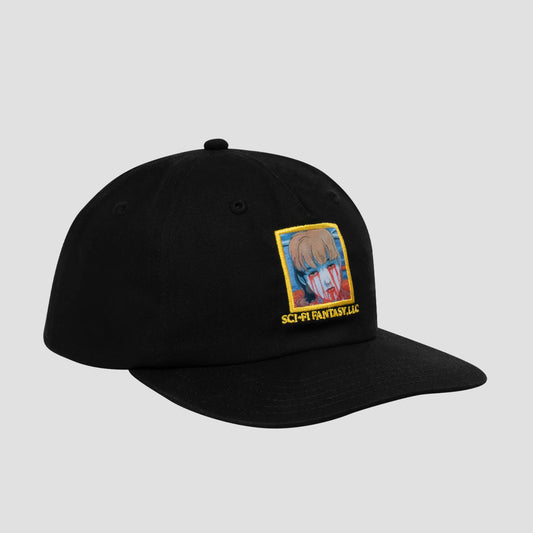 Sci-Fi Fantasy Leaking Eyes Hat Black