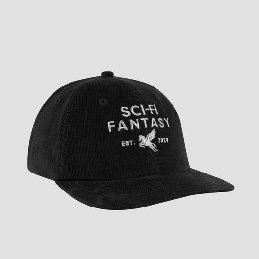 Sci-Fi Fantasy Pegasus Hat Black