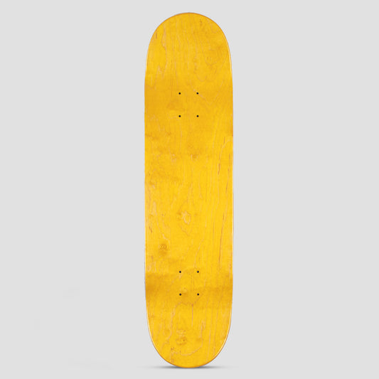 Short Straw 8.125 Warped Medium Concave Skateboard Deck Green / White