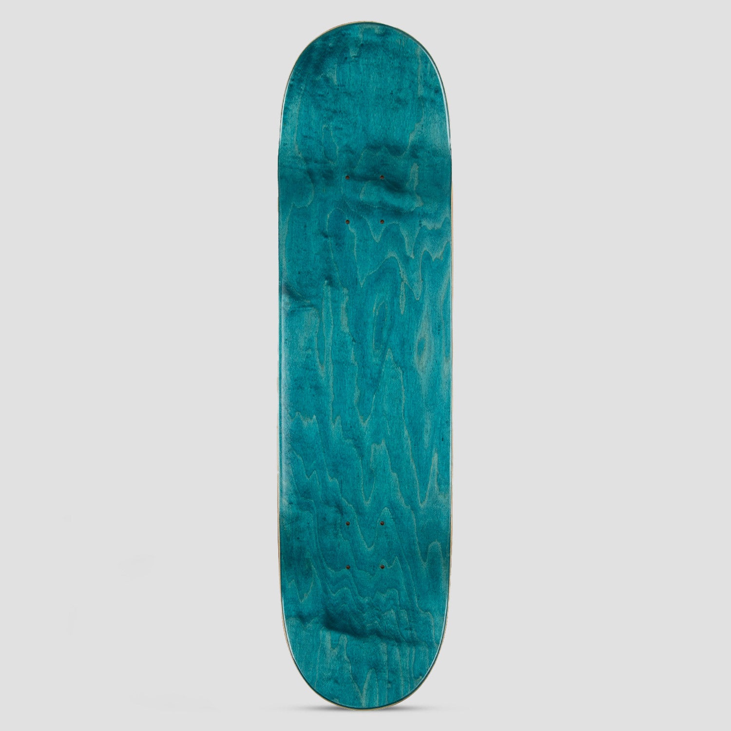 Short Straw 8.25 Warped Medium Concave Skateboard Deck Orange / White