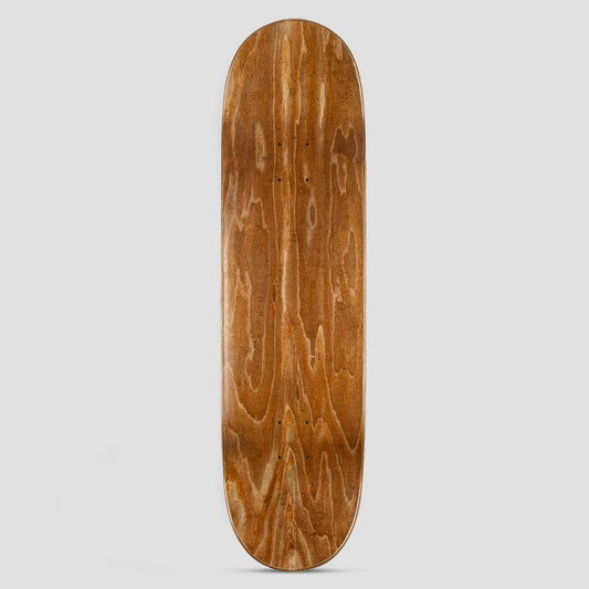 Short Straw 8.5 Warped Medium Concave Skateboard Deck Black / White