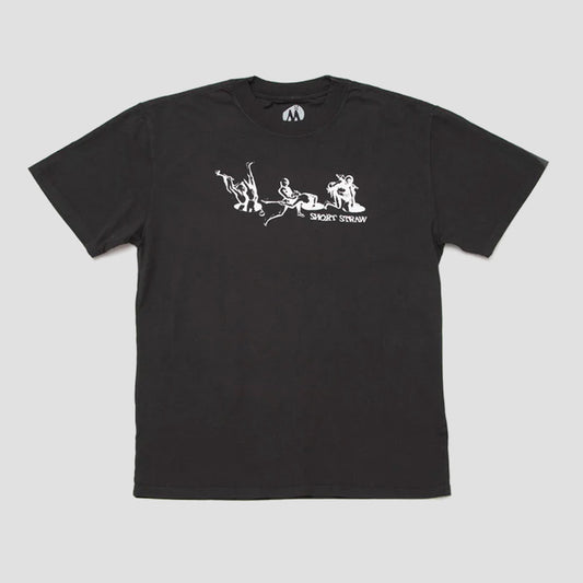 Short Straw Divorce Classic T-Shirt Black