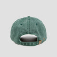 Load image into Gallery viewer, Short Straw Embroidered Bat Cap Green
