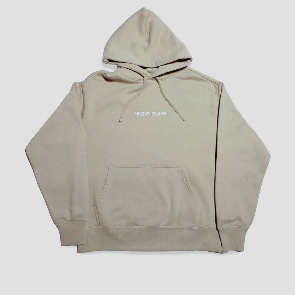 Short Straw Logo Hood Eucalyptus