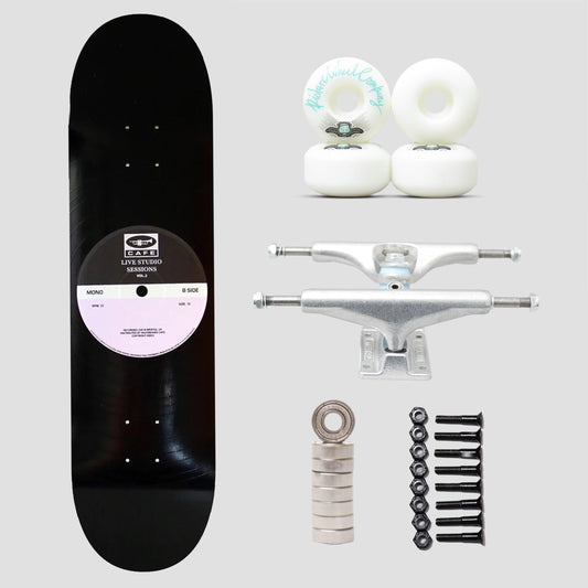 Skateboard Cafe 8.25 45 Skateboard Complete Bundle Black / Lavender