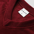 Load image into Gallery viewer, Skateboard Cafe Fleece Vest Burgundy / Black
