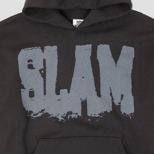 Slam City Skates College Pullover Hood Black
