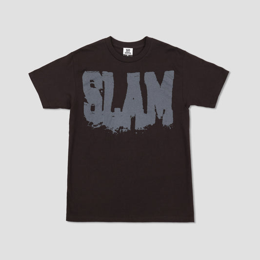 Slam City Skates College T-Shirt Black / Black