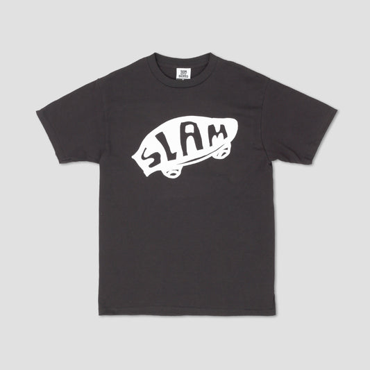 Slam City Skates From a Skate Shop T-Shirt Black / White