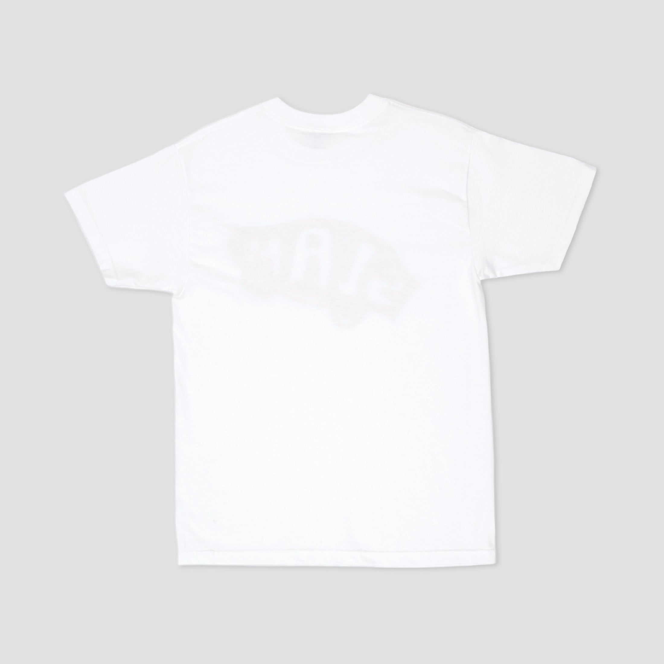 Slam City Skates From a Skate Shop T-Shirt White / Red