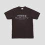 Slam City Skates Review T-Shirt Black / Grey