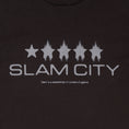 Load image into Gallery viewer, Slam City Skates Review T-Shirt Black / Grey
