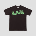 Load image into Gallery viewer, Slam City Skates Young Team T-Shirt Black / Green
