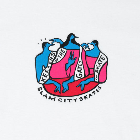 Slam x Parra Gatekeepers T-Shirt White