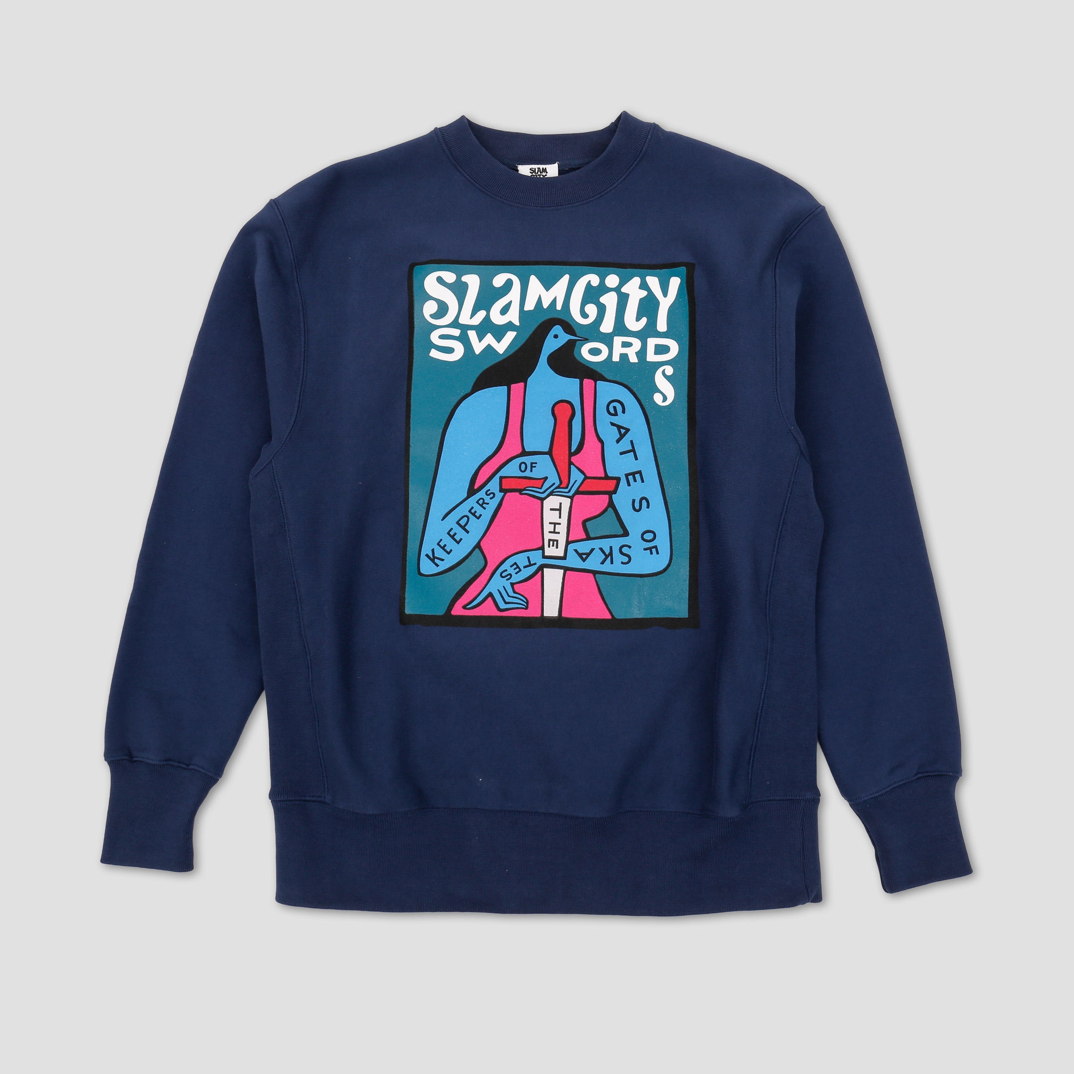 Slam x Parra Swords Crew Navy