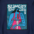 Load image into Gallery viewer, Slam x Parra Swords Crew Navy
