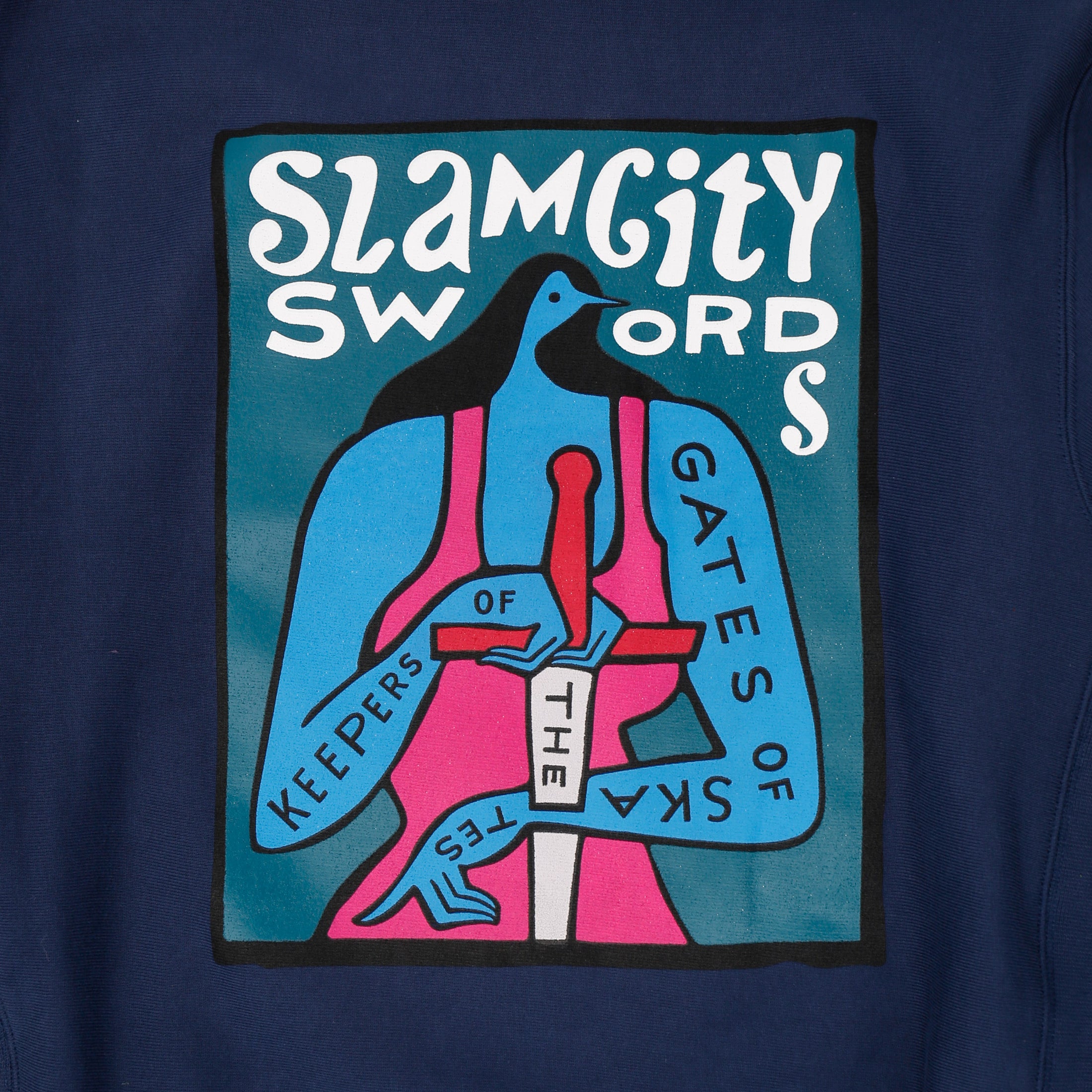 Slam x Parra Swords Crew Navy