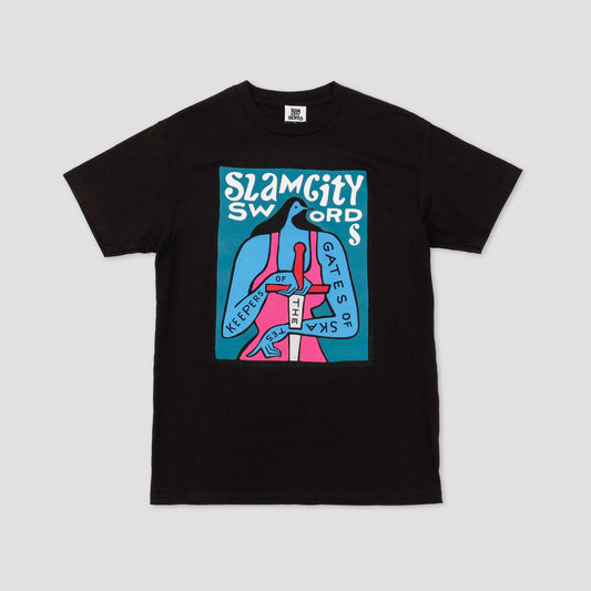 Slam x Parra Swords T-Shirt Black