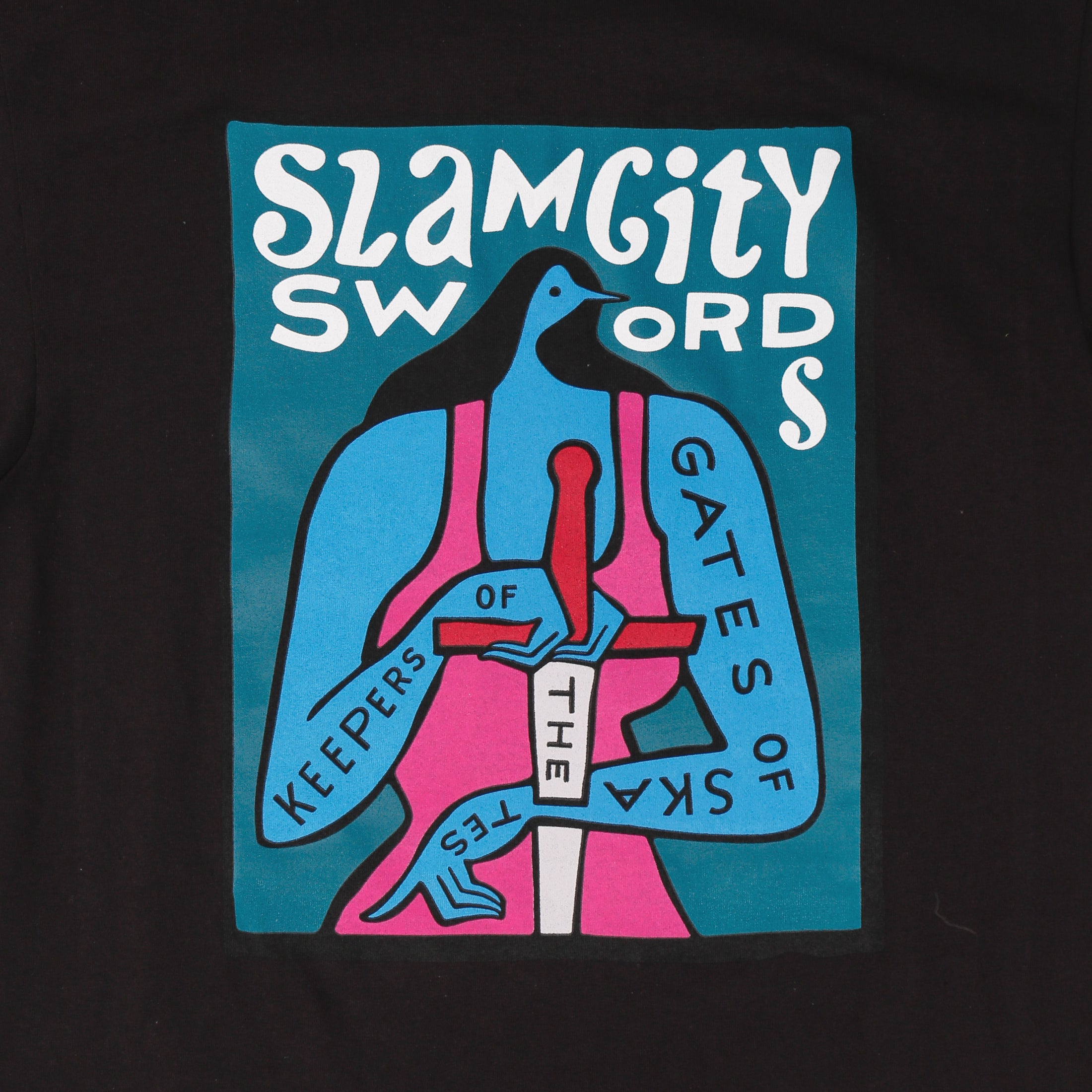 Slam x Parra Swords T-Shirt Black
