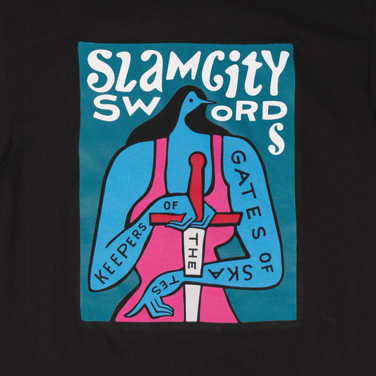 Slam x Parra Swords T-Shirt Black