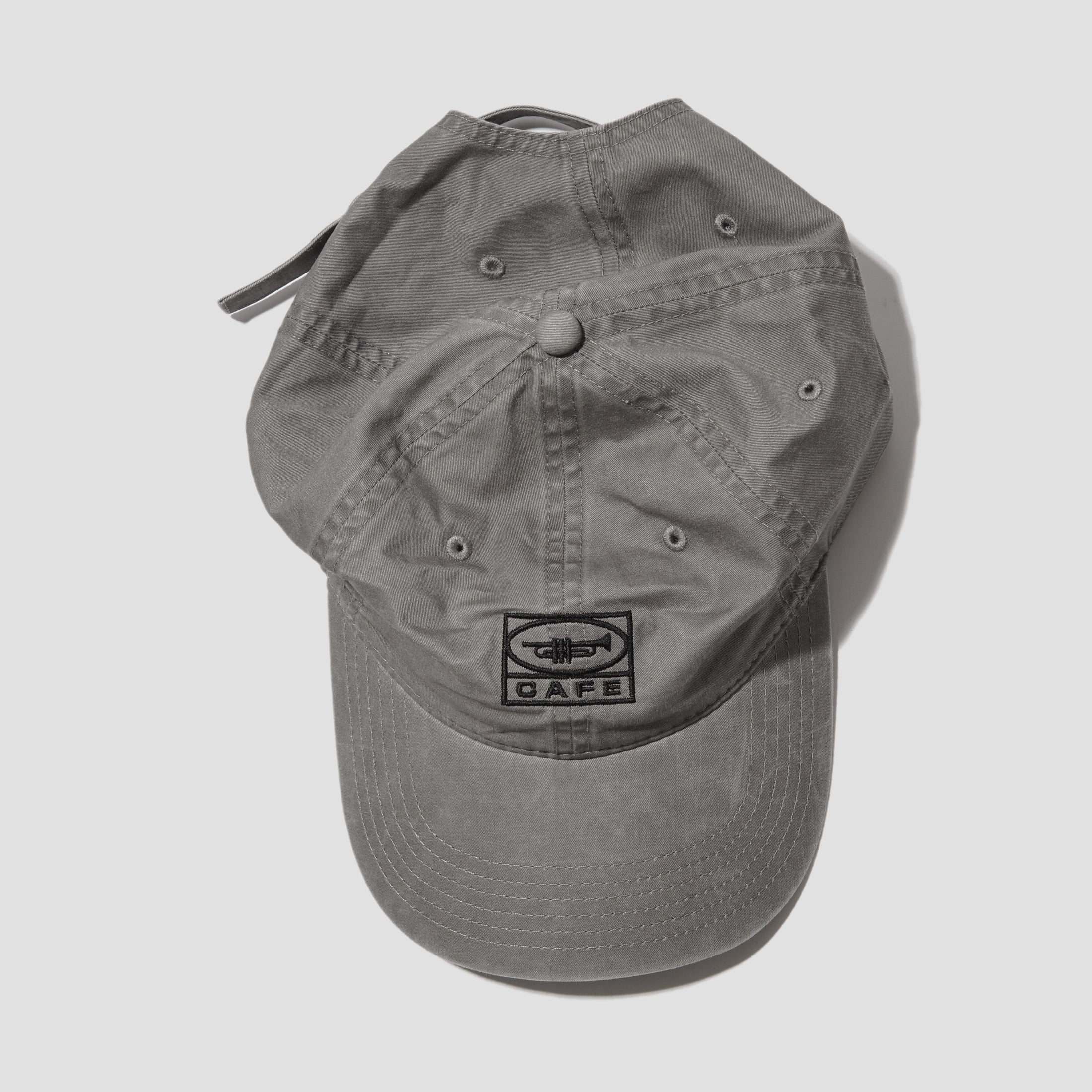 Skateboard Cafe 45 6 Panel Cap Washed Black / Black