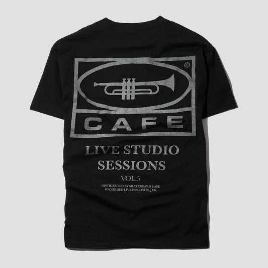 Skateboard Cafe 45 T-Shirt Black / 3M