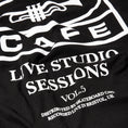 Load image into Gallery viewer, Skateboard Cafe 45 T-Shirt Black / White
