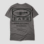 Skateboard Cafe 45 T-Shirt Charcoal / Black
