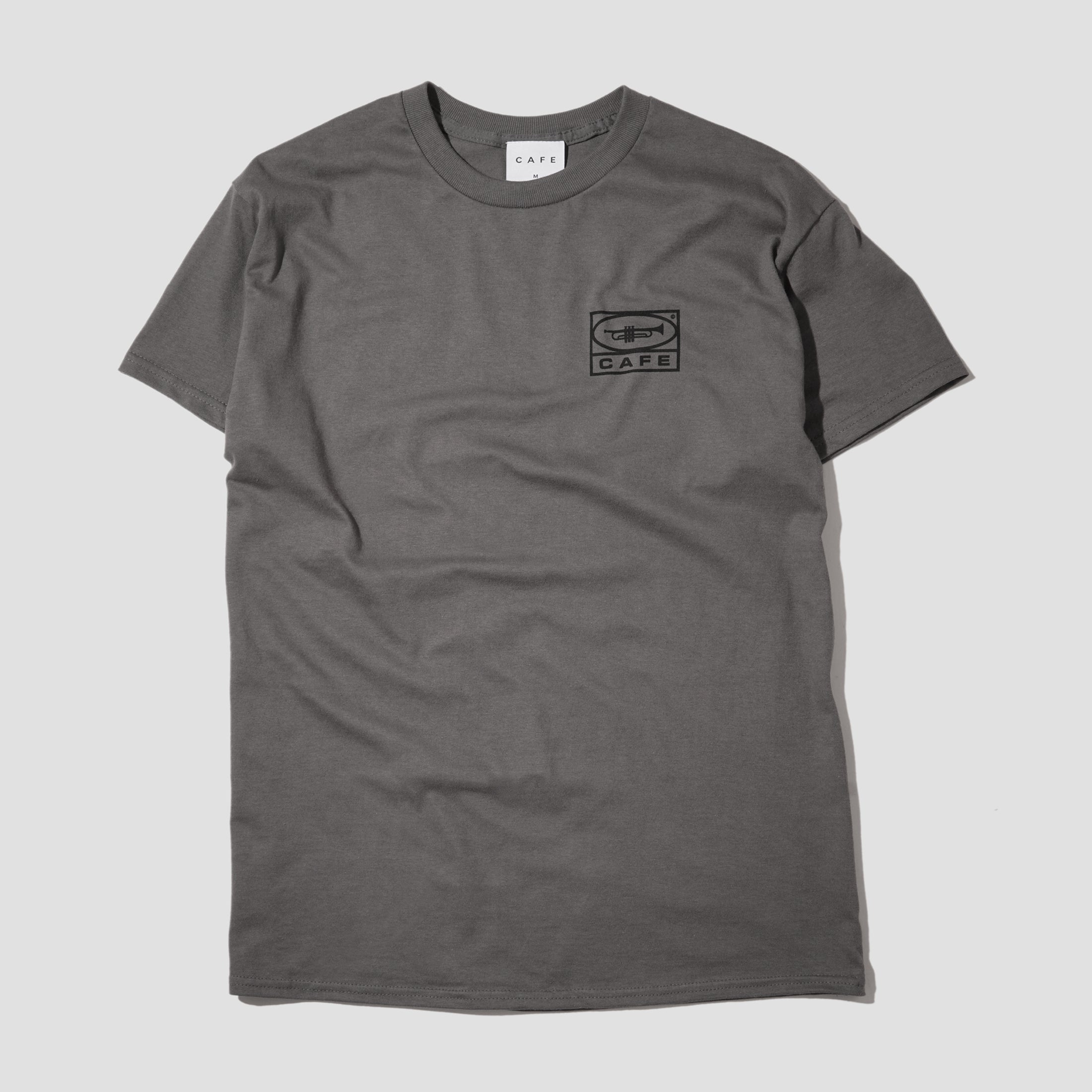 Skateboard Cafe 45 T-Shirt Charcoal / Black