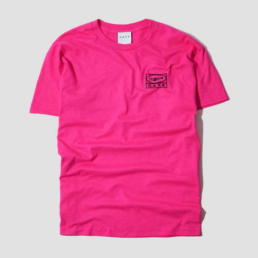Skateboard Cafe 45 T-Shirt Pink / Black