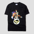Load image into Gallery viewer, Skateboard Cafe Brass T-Shirt Black
