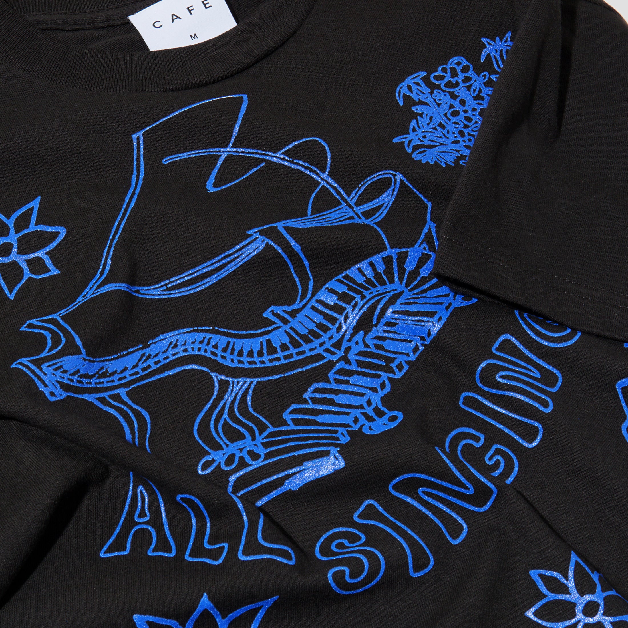 Skateboard Cafe Gaurab Sketches T-Shirt Black