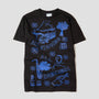 Skateboard Cafe Gaurab Sketches T-Shirt Black