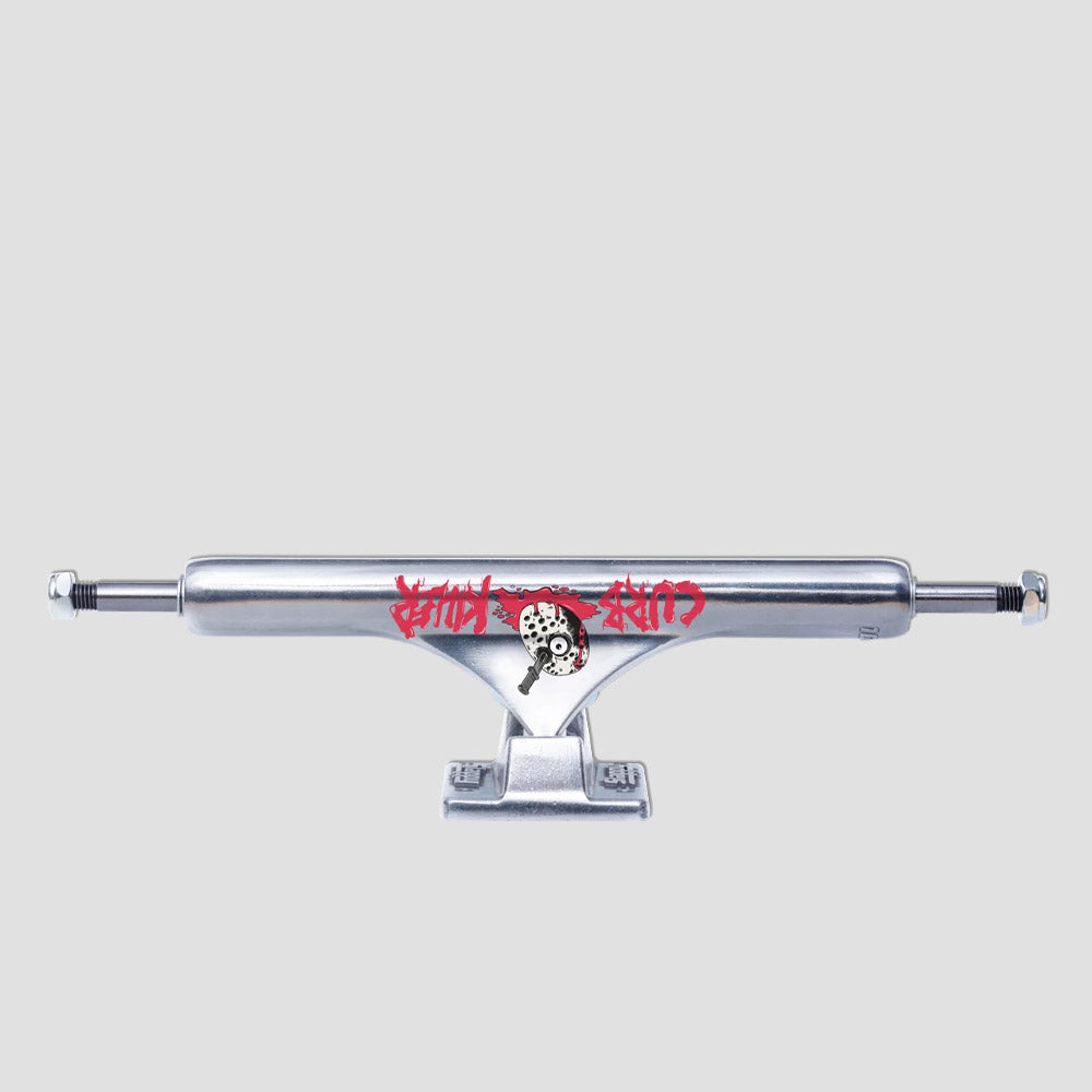 Slappy ST1 Curb Killer II 9.0 Hollow Inverted Kingpin Skateboard Trucks Polished