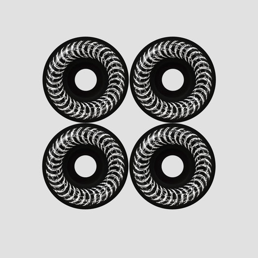 Spitfire 54mm 99DU F4 Conical Full Decay Skateboard Wheels Black