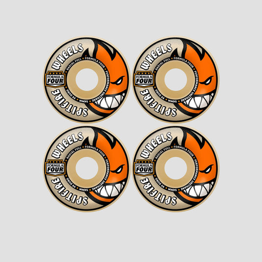 Spitfire 54mm F4 99 Radial Full Skateboard Wheels Natural