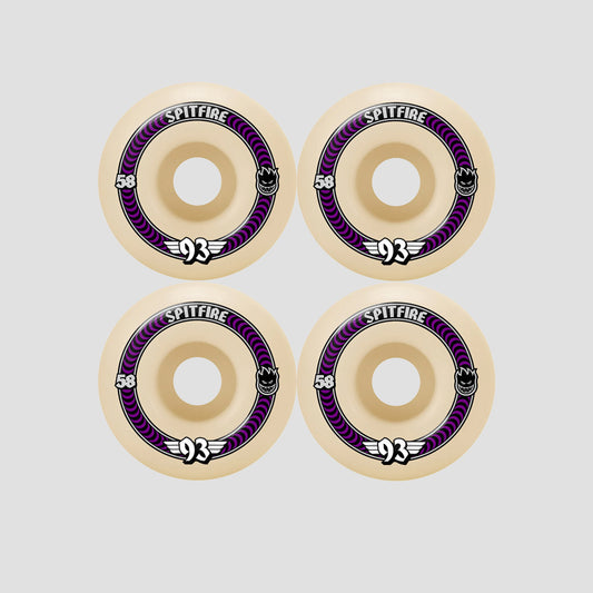 Spitfire 58mm F4 93DU Classics Skateboard Wheels