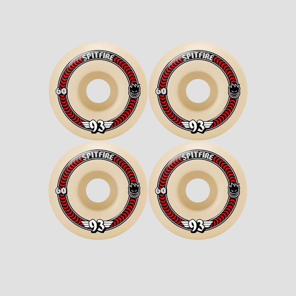 Spitfire 60mm F4 93DU Classics Skateboard Wheels