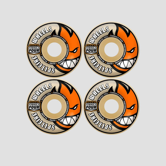 Spitfire 60mm F4 99 Radial Full Skateboard Wheels Natural